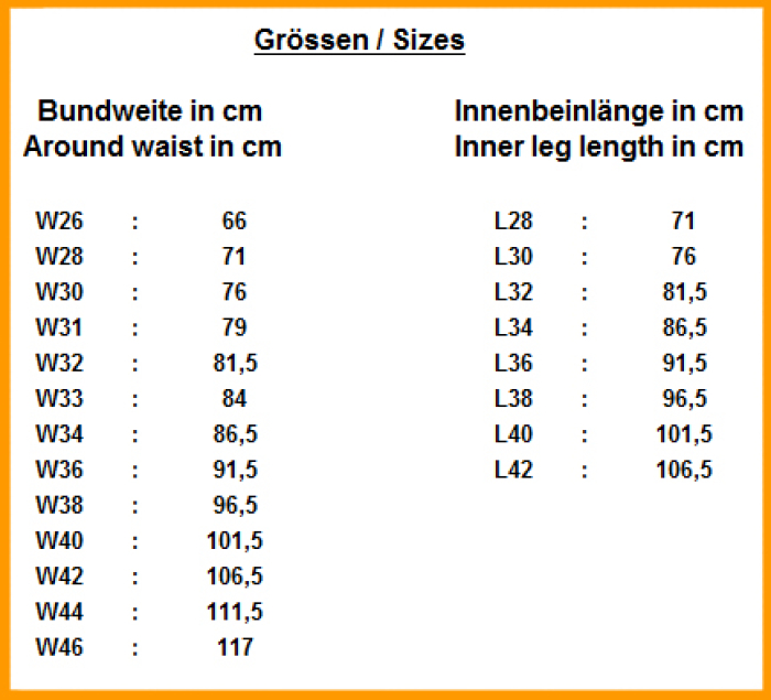Preview: Designlederhose, viele Farbvarianten